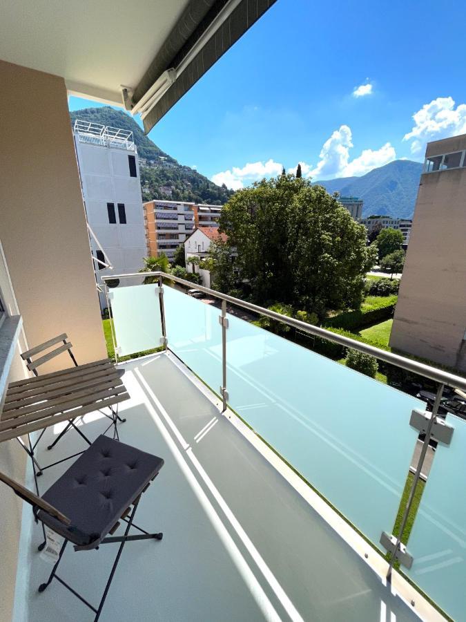 Cozy Apartment With Free Parking & Close To Lake Lugano Exterior foto